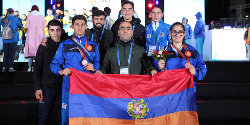 ԱՊՀ երկրների առաջին խաղեր. 2 բրոնզե մեդալ՝ մուայթայ մարզաձևից