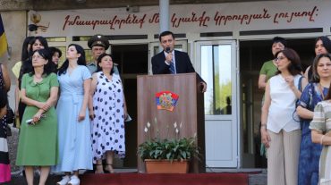 «Լավ սովորեք, քանի որ կրթությունը բոլոր խնդիրների լուծման բանալին է»․ ԿԳՄՍ նախարարի տեղակալ Ա․ Մարտիրոսյան