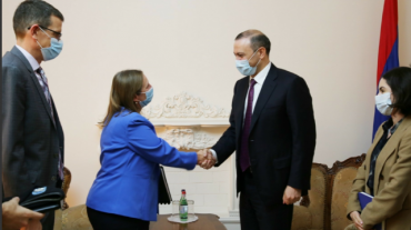 ԱԽ քարտուղարն ԱՄՆ դեսպանի հետ հանդիպմանն անդրադարձել է տարածաշրջանում հաղորդակցության ուղիների ապաշրջափակման դերակատարությանը