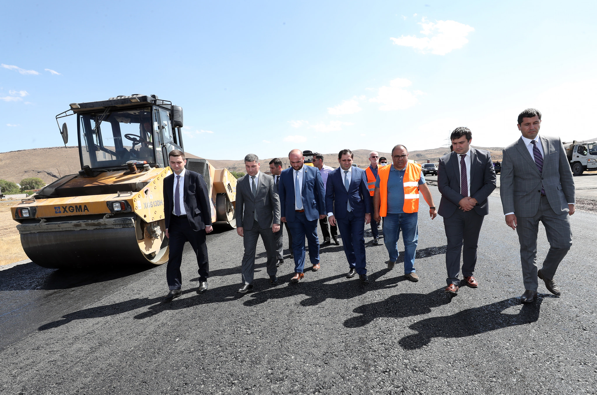 Սուրեն Պապիկյանը ծանոթացել է «Հյուսիս-հարավ» ավտոճանապարհի` Մաստարայի և Մարալիկի հատվածներում կատարված աշխատանքներին