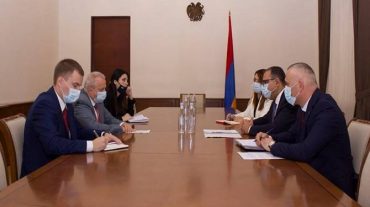 Տիգրան Խաչատրյանն ու Սերգեյ Կոպիրկինը քննարկել են հայ-ռուսական տնտեսական համագործակցությանն առնչվող հարցեր