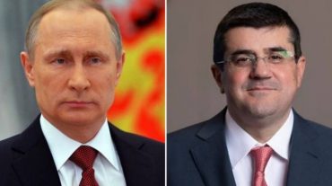 Արցախի նախագահը ծննդյան օրվա առթիվ շնորհավորել է Վլադիմիր Պուտինին