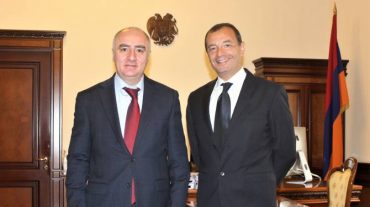 Սասուն Խաչատրյանն Իտալիայի դեսպանի հետ քննարկել է հակակոռուպցիոն ոլորտին առնչվող հարցեր