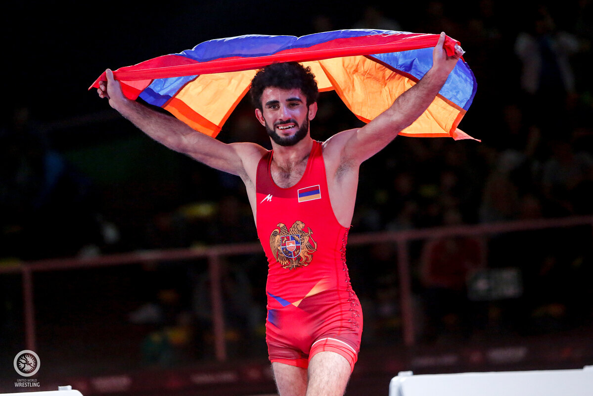 Գևորգ Ղարիբյանը հաղթում է իրանցի ըմբիշին և դուրս գալիս կիսաեզրափակիչ. ըմբշամարտի ԱԱ