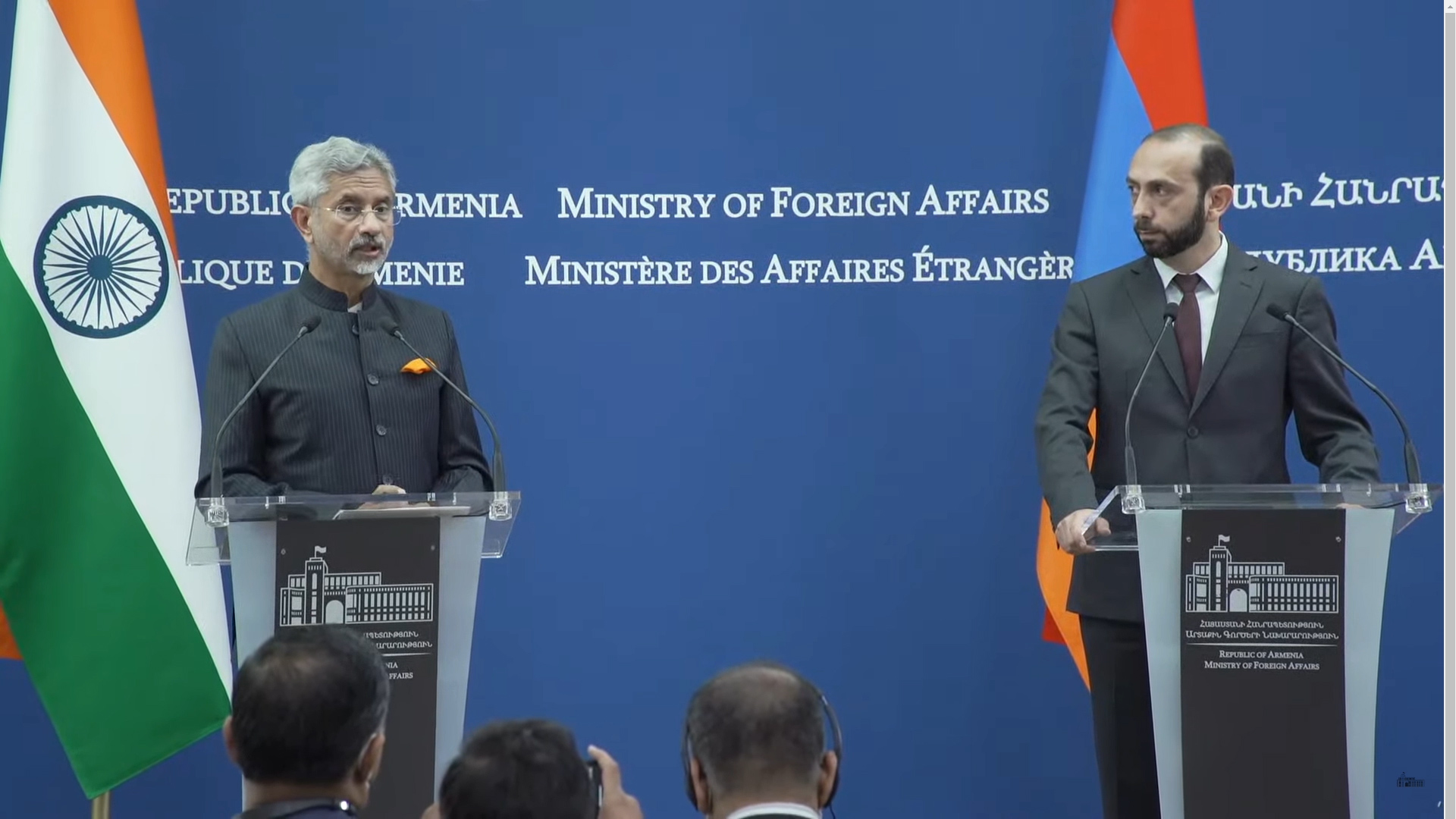 ՀՀ-ի և Հնդկաստանի ԱԳ նախարարները հանդես են եկել համատեղ մամուլի ասուլիսով