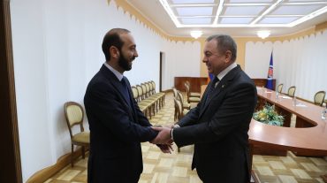 Միրզոյանն ու Բելառուսի ԱԳ նախարարն անդրադարձել են միջազգային և տարածաշրջանային անվտանգության հարցերի