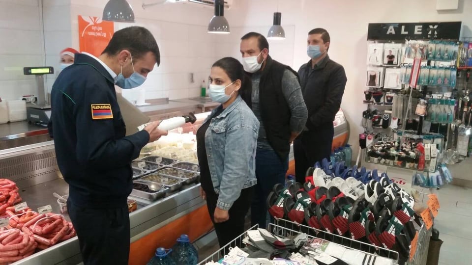 ՍԱՏՄ տեսուչները ստուգումներ են անցկացրել Երևանի Մալաթիա-Սեբաստիա վարչական շրջանի իրացման ցանցում