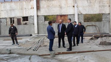 Գնել Սանոսյանը հետևել է Մեղրի քաղաքի մանկապարտեզի նորոգման աշխատանքներին