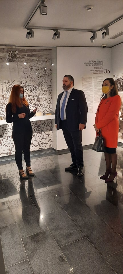 Մեծ իշխան Գեորգի Ռոմանովն այցելել է Հայոց ցեղասպանության հուշահամալիր