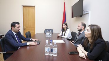 Արցախի ԱԺ հանձնաժողովի նախագահ Արամ Հարությունյանն աշխատանքային այցով ՀՀ խորհրդարանում է