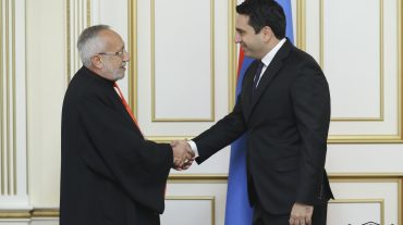 ՀՀ ԱԺ նախագահն ու Տանն Կիլիկիո Կաթողիկե Հայոց պատրիարքը քննարկել են աշխարհասփյուռ հայերին և հայ կաթողիկե համայնքին վերաբերող հարցեր