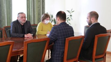 ԱՀ ԱԺ նախագահն ընդունել է իրավապաշտպան Արտակ Զեյնալյանին