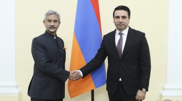 Ալեն Սիմոնյանն ընդունել է Հնդկաստանի ԱԳ նախարարի գլխավորած պատվիրակությանը