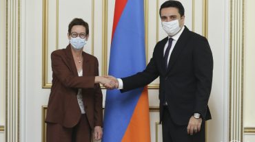 ԱԺ նախագահն ընդունել է ՀՀ-ում Ֆրանսիայի նորանշանակ դեսպանին