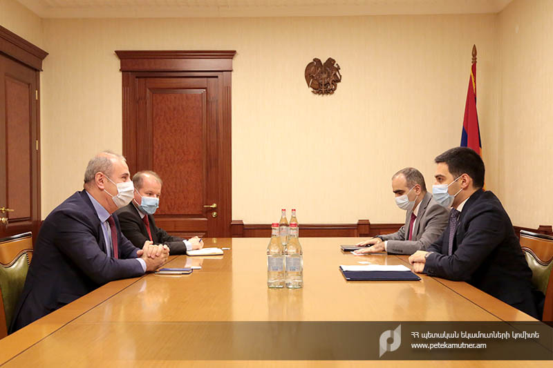 ՊԵԿ նախագահն ընդունել է ՀՀ-ում Վրաստանի գործերի ժամանակավոր հավատարմատարին