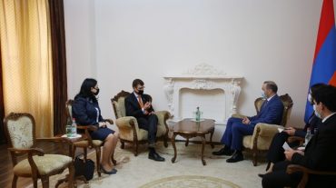 ԱԽ քարտուղար Արմեն Գրիգորյանն ընդունել է Նիդերլանդների դեսպանին