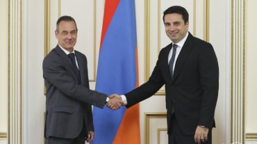 Ալեն Սիմոնյանը և Հայաստանում ԿԽՄԿ ղեկավարը քննարկել են գերիներին ու անհետ կորածներին առնչվող հարցեր