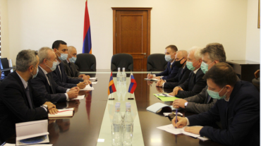 ԿԳՄՍ նախարարը ՌԴ պատվիրակության հետ հանդիպմանն անդրադարձել է գիտության ոլորտում համատեղ նախագծերի իրագործմանը