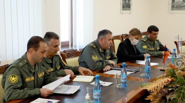 Գլխավոր շտաբի պետն ընդունել է ԿԽՄԿ պատվիրակությանը