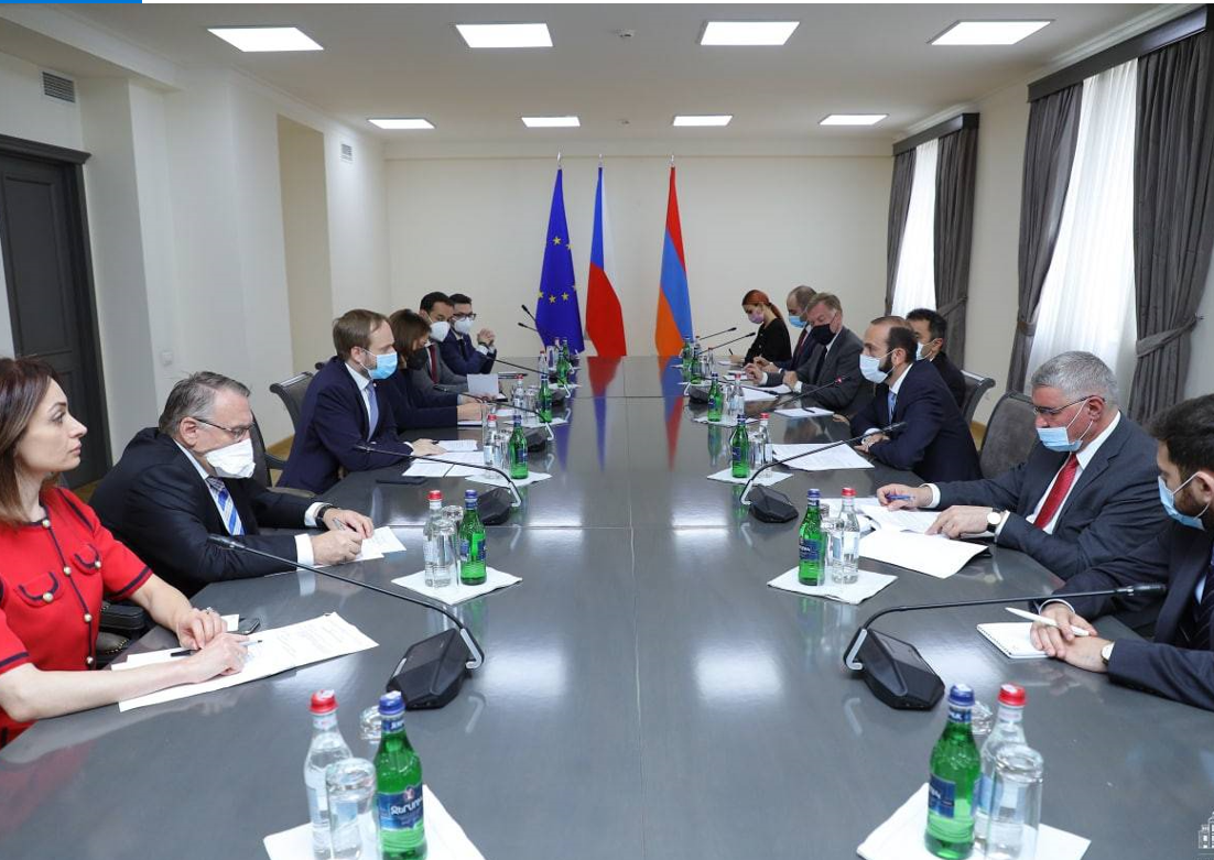 ՀՀ ԱԳ նախարարը բարձր է գնահատել Լեռնային Ղարաբաղի հակամարտության կարգավորման հարցում Չեխիայի դիրքորոշումը