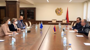 Պաշտպանության նախարարն ընդունել է ԵՄ պատվիրակության ղեկավարին