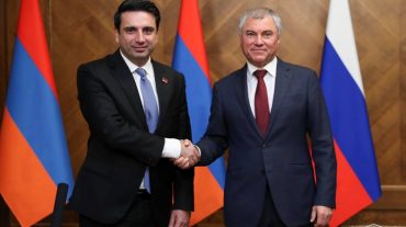 ՀՀ ԱԺ նախագահը շնորհավորել է Վյաչեսլավ Վոլոդինին ՌԴ Պետդումայի նախագահի պաշտոնում վերընտրվելու կապակցությամբ