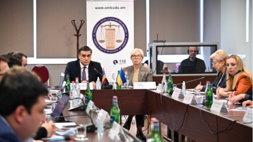 Փակ հաստատություններում մարդկանց իրավունքների պաշտպանության ոլորտում փորձի փոխանակման նպատակով Հայաստանի օմբուդսմենն ընդունել է Ուկրաինայի գործընկերոջը