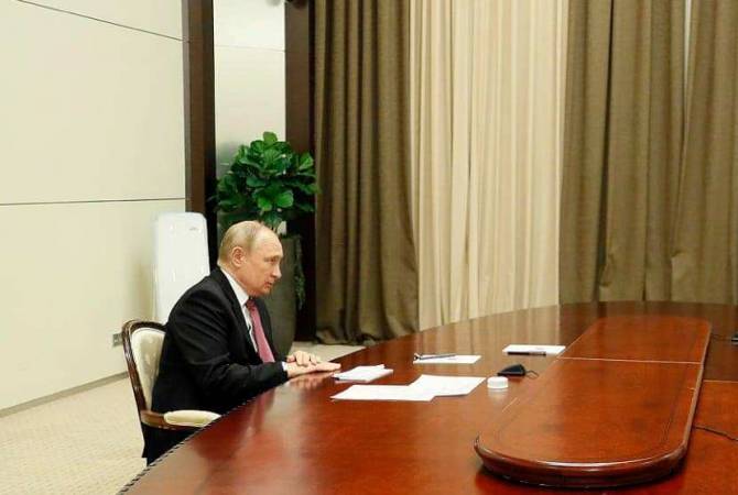 Ղարաբաղում ապագա խաղաղ կյանքի համար պայմաններ են ստեղծվում. Վլադիմիր Պուտին