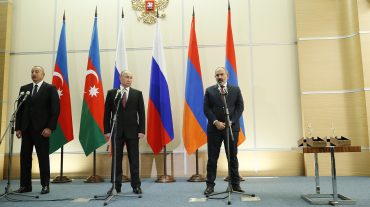 Պուտին-Փաշինյան-Ալիև եռակողմ հանդիպման արդյունքներով հայտարարություն է ընդունվել