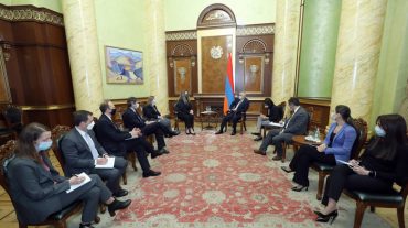Փոխվարչապետ Մհեր Գրիգորյանն ընդունել է ԱՄՆ բարձրաստիճան պաշտոնյաների պատվիրակությանը