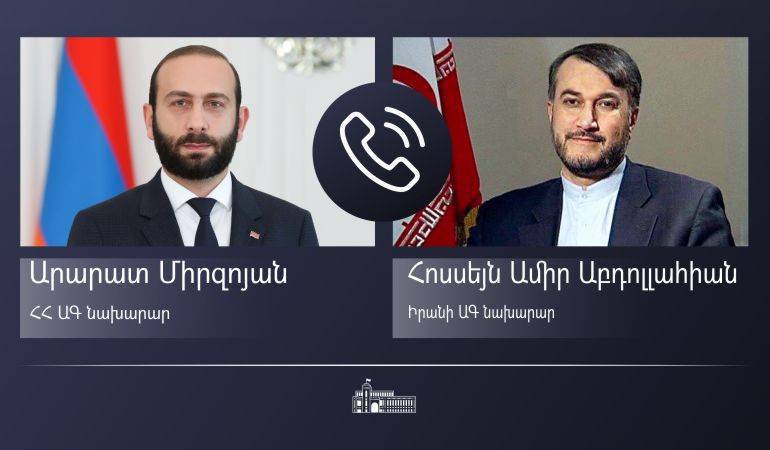 ՀՀ-ի ու Իրանի ԱԳ նախարարները քննարկել են փոխադարձ հետաքրքրություն ներկայացնող տարածաշրջանային անվտանգության հարցեր
