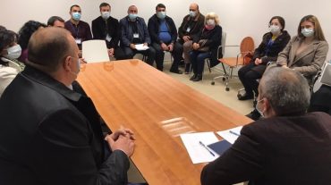 Հակոբ Ավագյանն այսօր «Զվարթնոց» օդանավակայանի բժշկասանիտարական հսկիչ կետի անձնակազմին է ներկայացրել ՍԲՀԿ նոր պետին