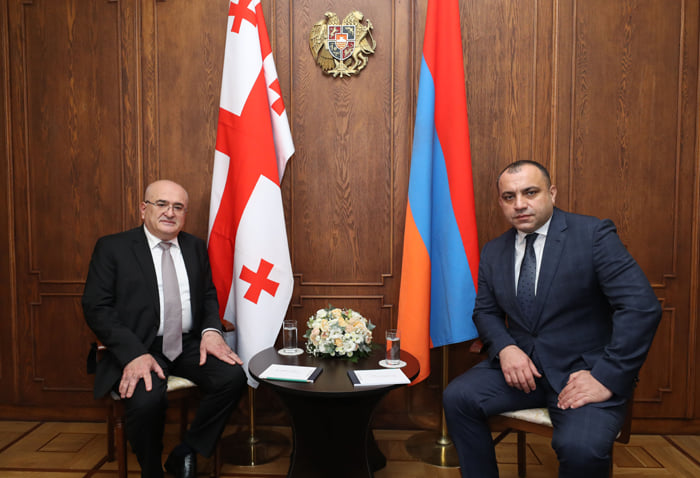 Տեղի է ունեցել ՀՀ-ի և Վրաստանի ՍԴ նախագահների առանձնազրույցը