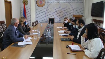 Նախարարն ընդունել է Համաշխարհային բանկի Հայաստանի գրասենյակի տնօրենին