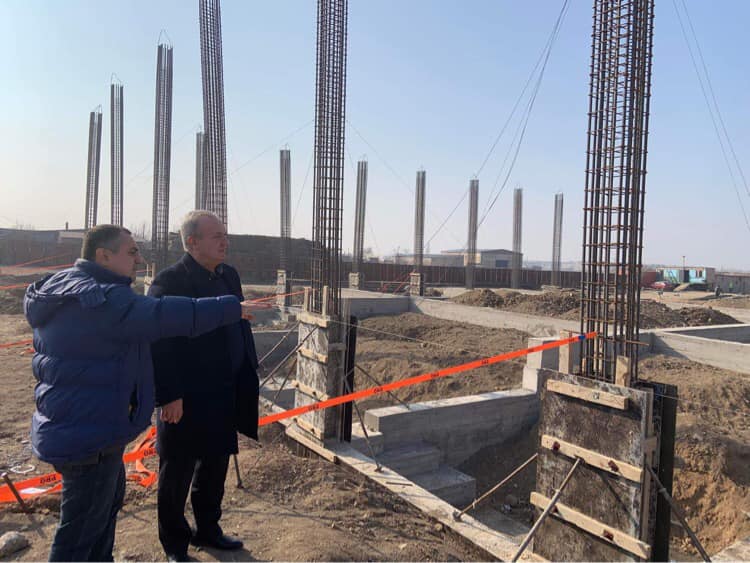 ԿԳՄՍ նախարարը ծանոթացել է «Արթուր Ալեքսանյանի անվան հունահռոմեական ըմբշամարտի մանկապատանեկան դպրոց» նոր սպորտային համալիրի կառուցման շինաշխատանքներին