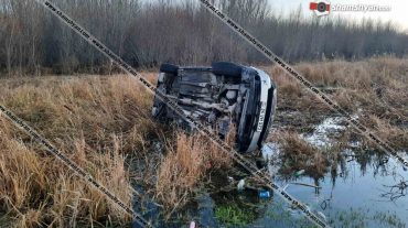 Գեղարքունիքի մարզում բախվել են Ford Transit-ն ու Nissan Teana-ն. վերջինս կողաշրջված վիճակում հայտնվել է ճահճուտում