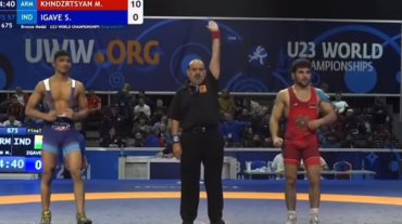 Մանվել Խնձրցյանը՝ բրոնզե մեդալակիր․ Մ23 ԱԱ
