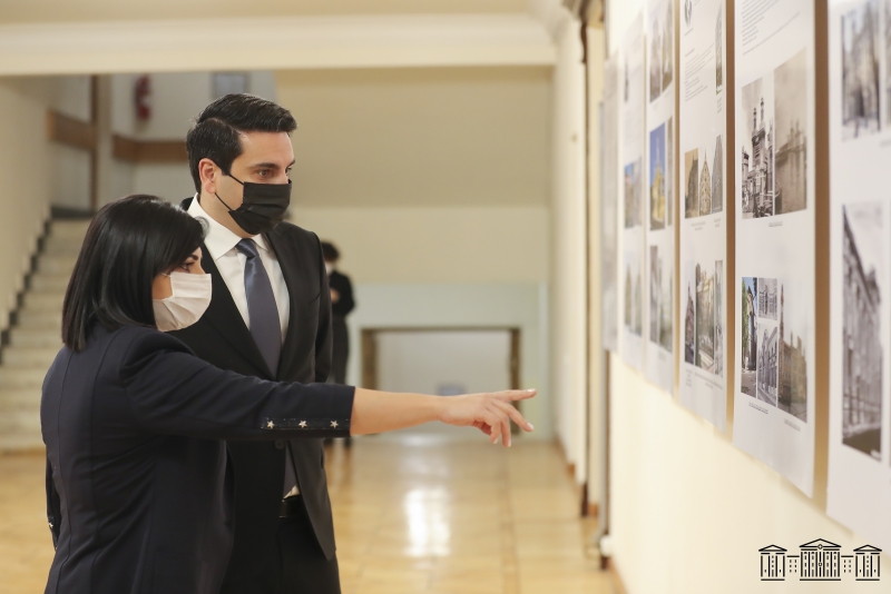 Շուշեցի հայ ճարտարապետների գործերի ցուցադրությունը խորհրդարանում