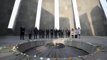 Ուկրաինայի Գերագույն ռադայի պատգամավորներն այցելել են Ծիծեռնակաբերդի հուշահամալիր