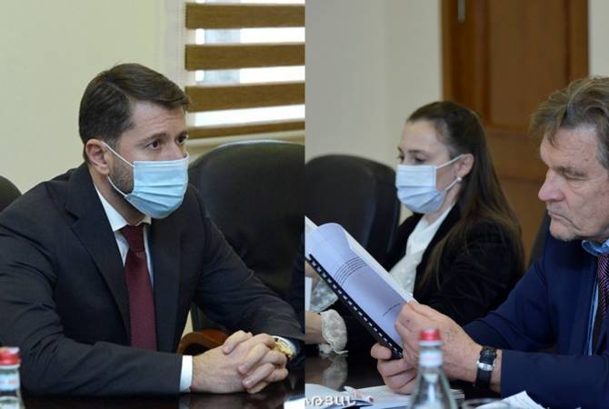 Կարեն Անդրեասյանը հանդիպել է ԵԽԽՎ համազեկուցողներին և փաստեր ներկայացրել Ադրբեջանում պահվող հայ գերիների և քաղաքացիական անձանց նկատմամբ խոշտանգումների մասին