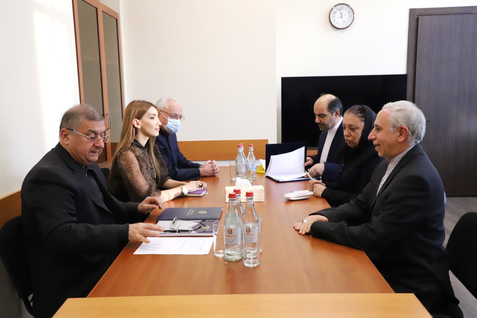 Գագիկ Ջհանգիրյանը և Իրանի դեսպանը քննարկել են դատաիրավական ոլորտում երկկողմ հարաբերություններին առնչվող հարցեր