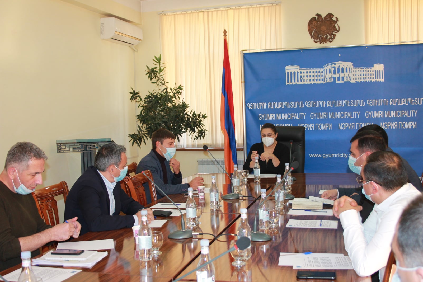 Կայուն և կանաչ կառավարման դաշինք ծրագրի փորձագետները Գյումրիում քննարկել են աղբահանության, թափոնների վերամշակմանն առնչվող հարցերը
