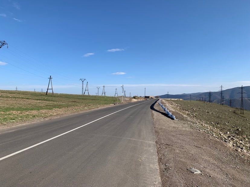 ՀԲ ծրագրով վերականգնվել է Խոտ գյուղի մոտ 2 կմ ճանապարհահատվածը