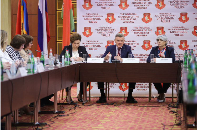 ԵԱՏՄ նոտարական պալատների ներկայացուցիչները հայ գործընկերների հետ քննարկել են իրենց երկրների փորձը