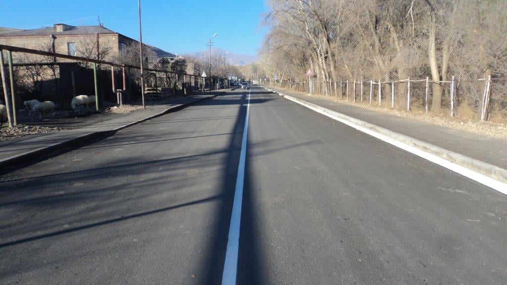 Համաշխարհային բանկի և ՀՀ կառավարության ֆինանսավորմամբ Նորավանում նորոգվել է 5.466 կմ ճանապարհ