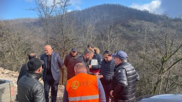 Փոխվարչապետ Սուրեն Պապիկյանը Սյունիքում ծանոթացել է ճանապարհների կառուցման ընթացքին