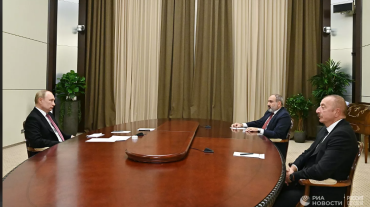Պուտինը, Փաշինյանն ու Ալիևը հանդես են գալիս համատեղ հայտարարությամբ