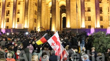 Թբիլիսիում կրկին ցույցեր են՝ ի պաշտպանություն Սաակաշվիլիի