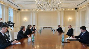 ԱՄՆ պետքարտուղարի փոխտեղակալ Էրիկա Օլսոնը հանդիպել է Իլհամ Ալիևի հետ