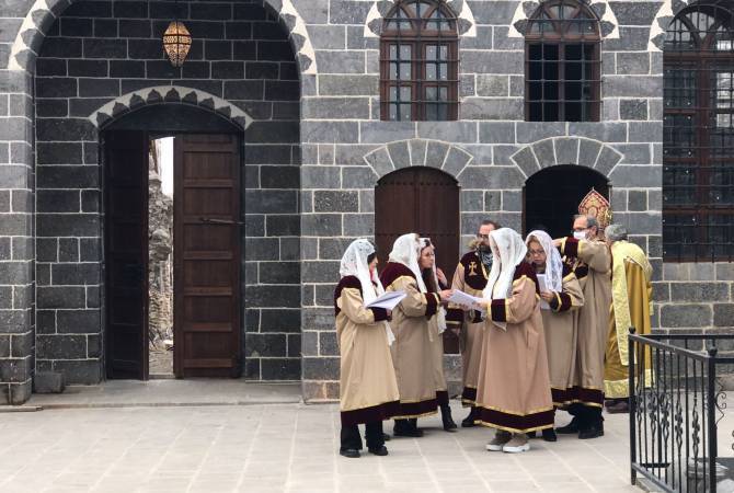 Դիարբեքիրի հայկական կաթոլիկ եկեղեցում շուրջ հարյուր տարվա դադարից հետո պատարագ է մատուցվել